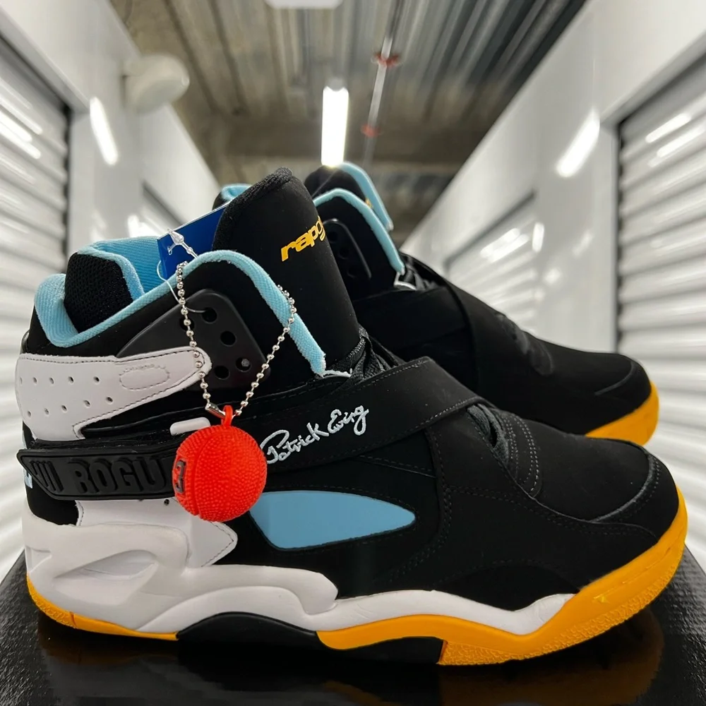 EWING ROGUE X BET RAP CITY COLLABORATION SNEAKERS RARE COLORWAY MENS PATRICK NBA - Picture 10 of 16